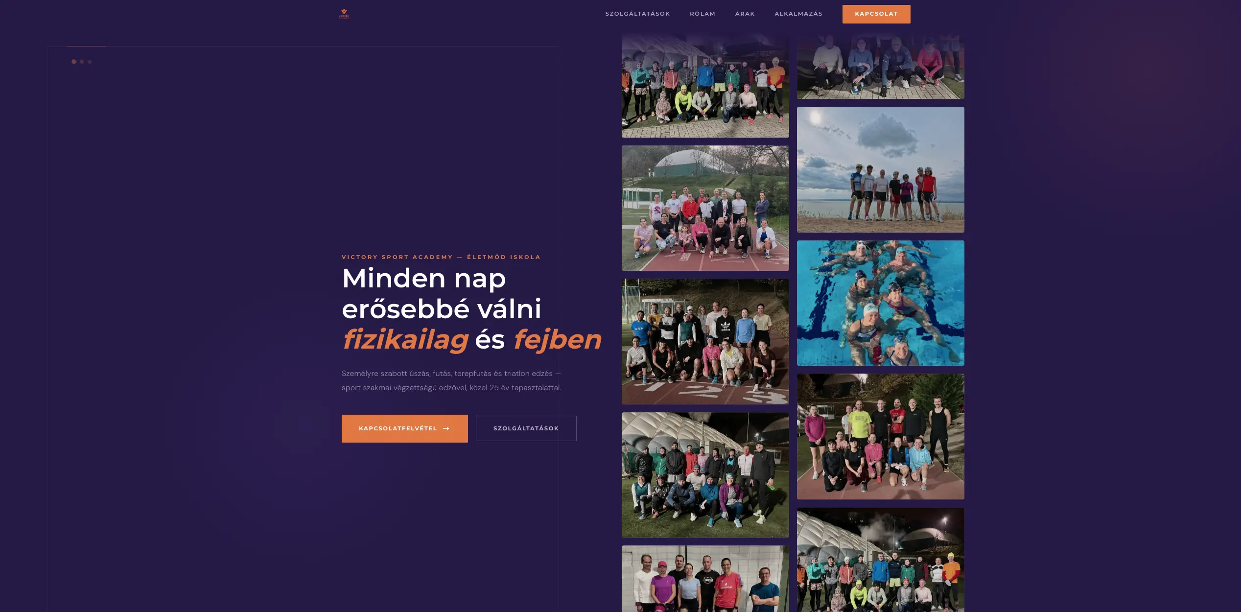 Gyömbér Viktória – Sportedző